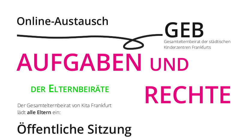 GEB-Sitzung: Aufgaben und Rechte